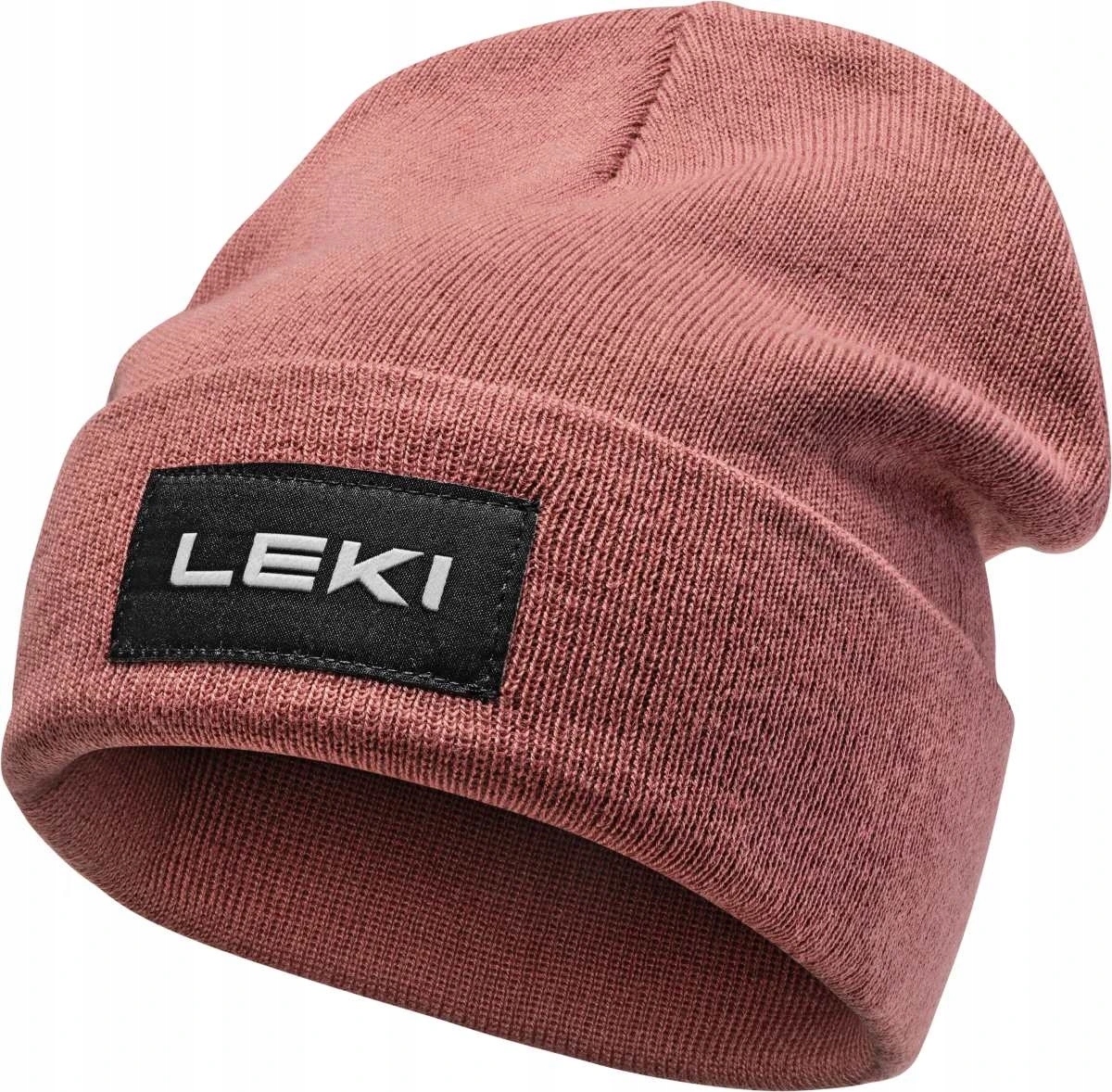 Čepice Leki Casual Beanie, dark red