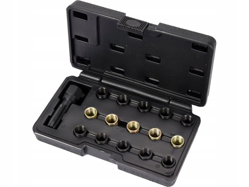 YATO НАБОР ДЛЯ РЕМОНТА ПОВРЕЖДЕННОЙ РЕЗЬБЫ СВЕЧИ ЗАЖИГАНИЯ 16EL YT-17580