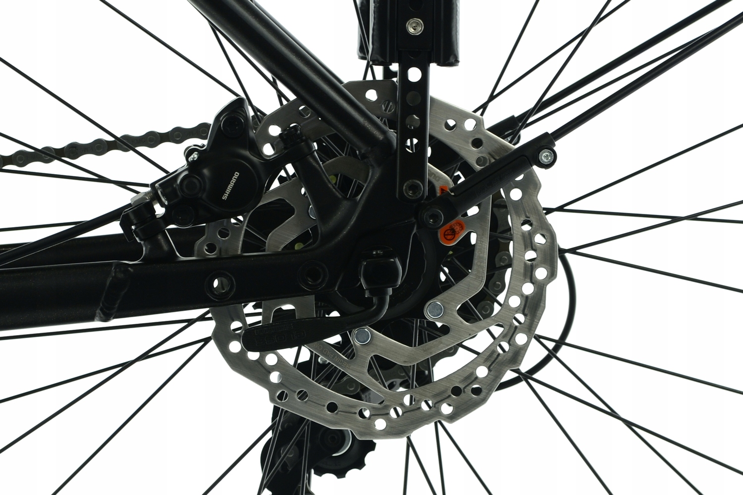 Rower Trekkingowy Kands 28 Verso V1 r21' czarny SHIMANO HYDRAULIKA r25M