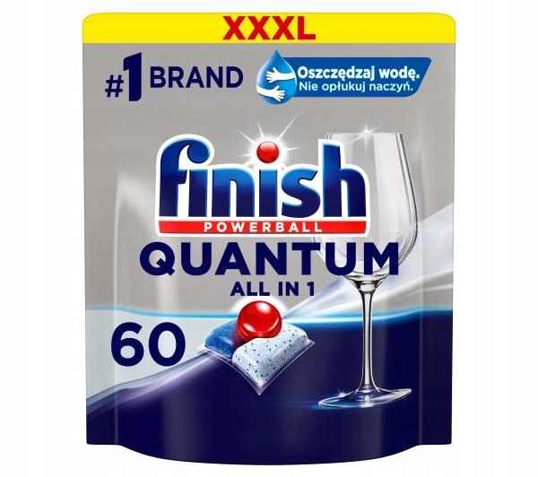 

Kapsułki do zmywarki Finish Quantum All-in-1 60szt