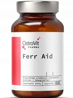 OSTROVIT FERR AID VSTREBATEĽNÉ ŽELEZO 60 KAPS