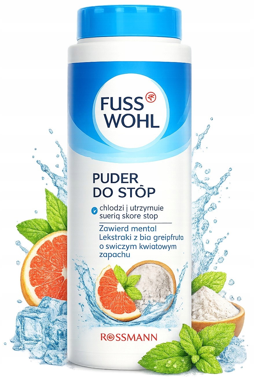 Fuss Wohl Puder do Stóp 100g