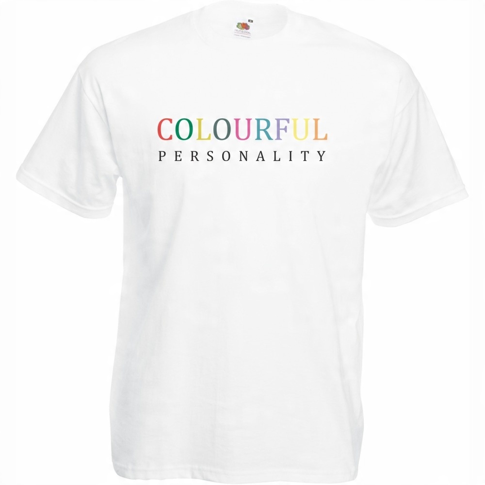 

Koszulka colourfull personality M biała