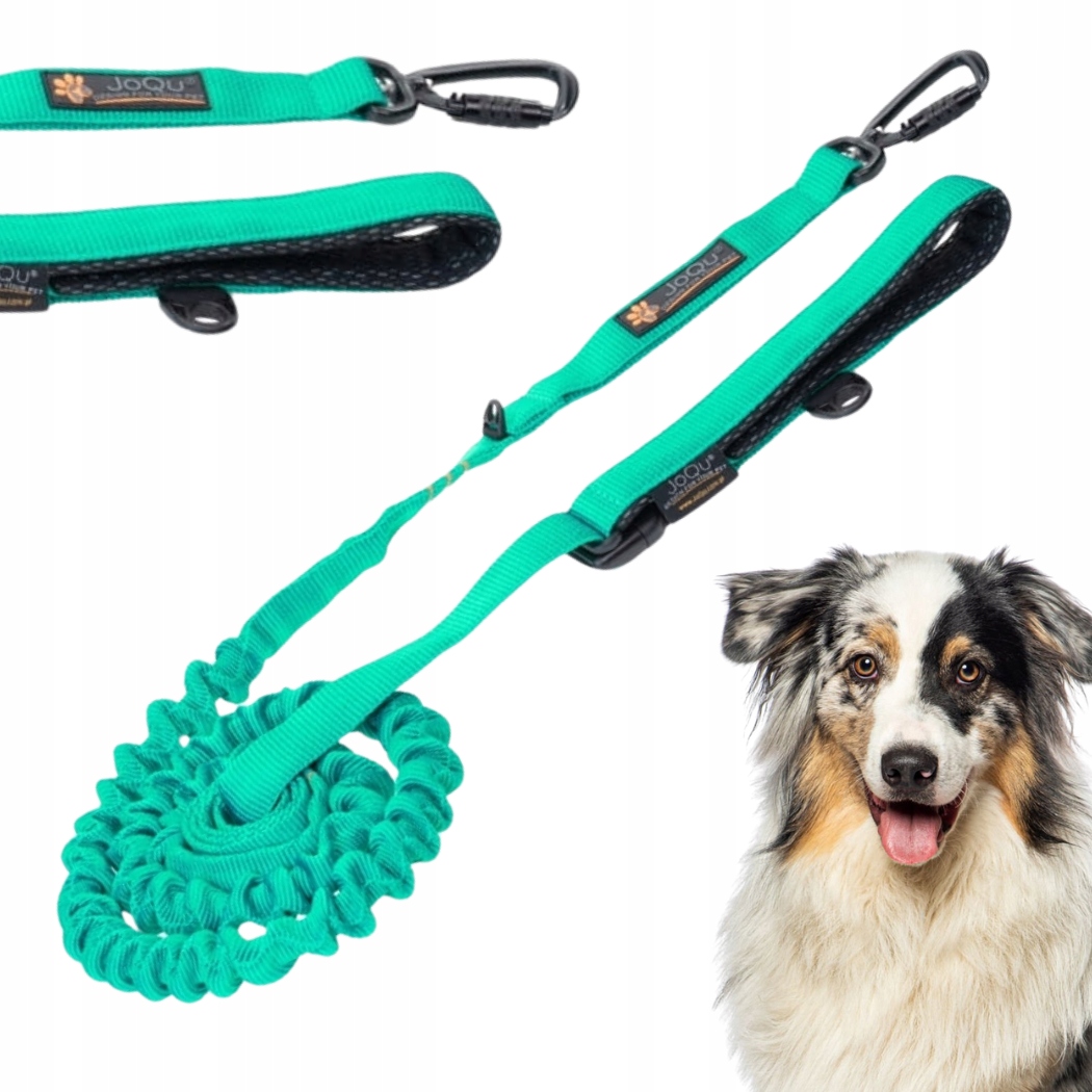 Vodítko S Tlumičem JoQu Ultra Strong Runners Mátová