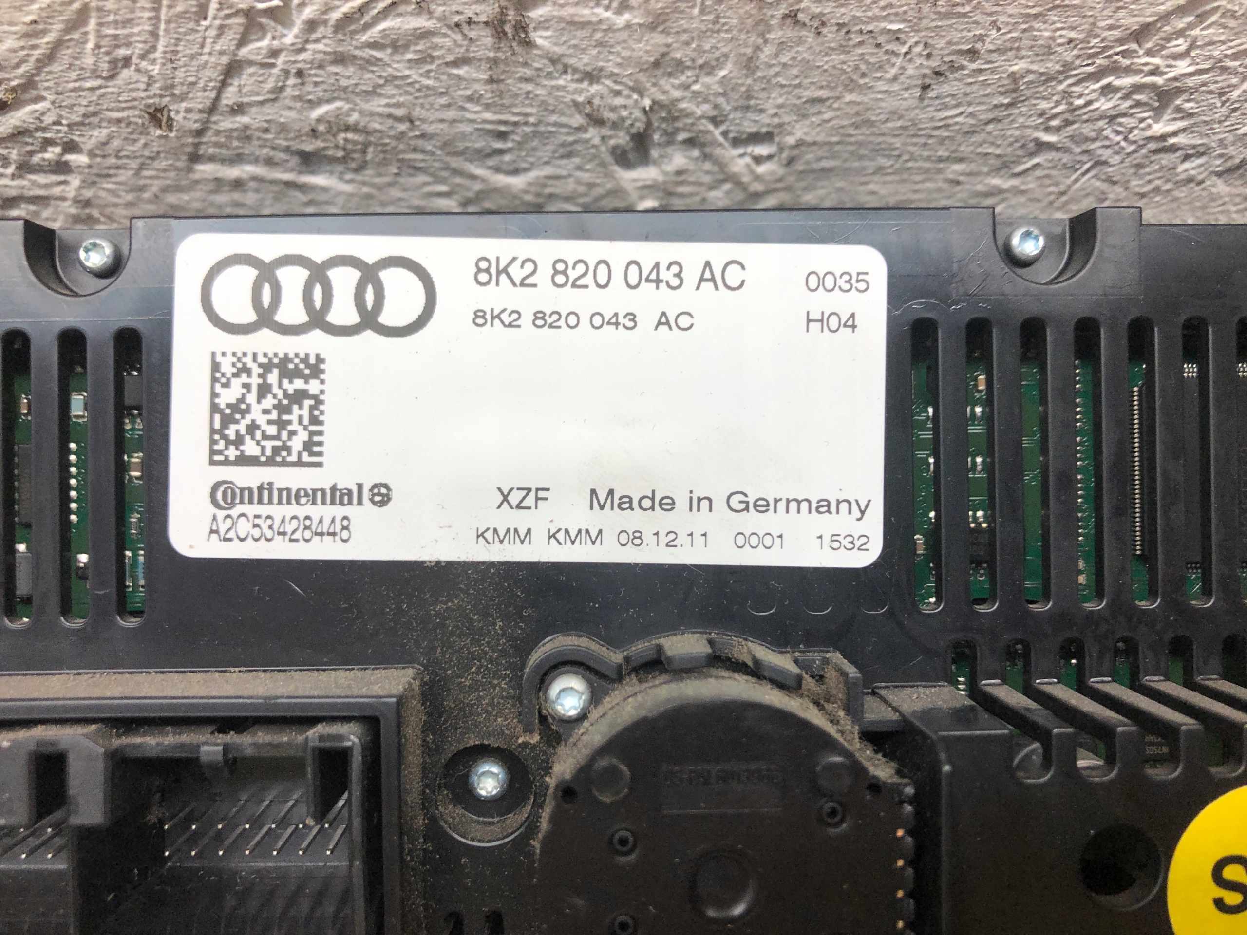 Unite commande clima A4 B8 A5 LIFT 8K2820043AC
