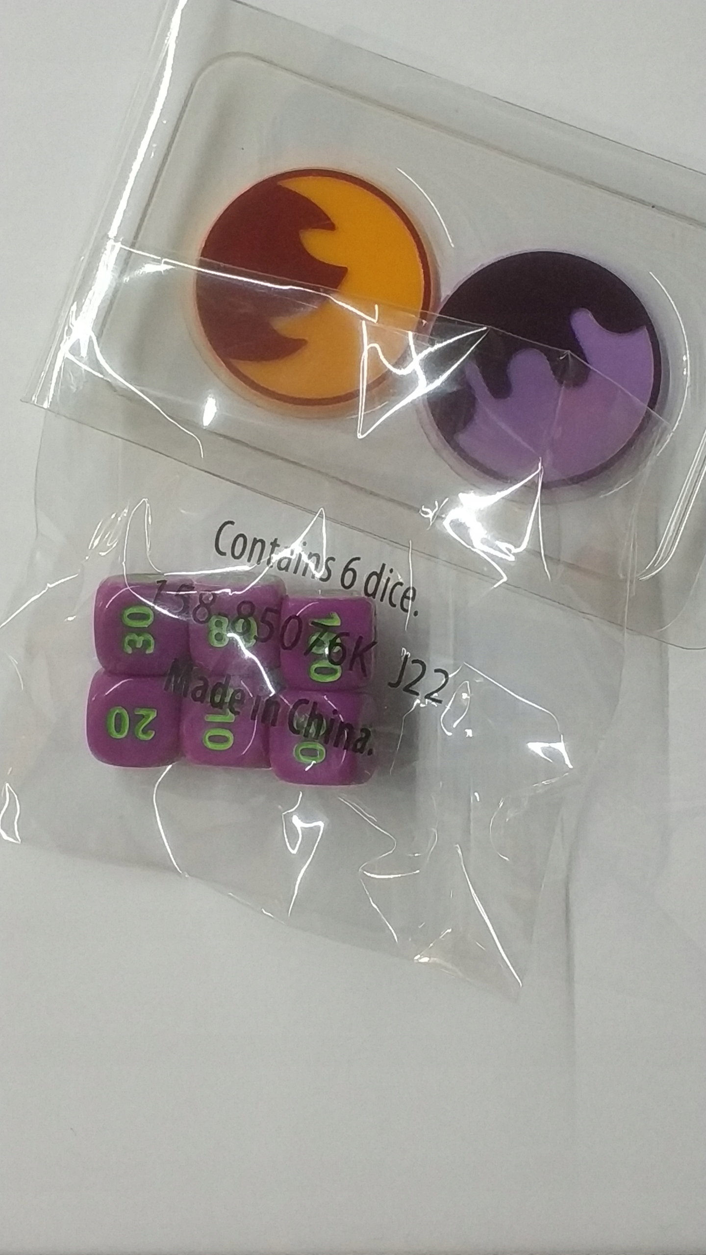 Pokemon kości i znaczniki Klara Premium Collection