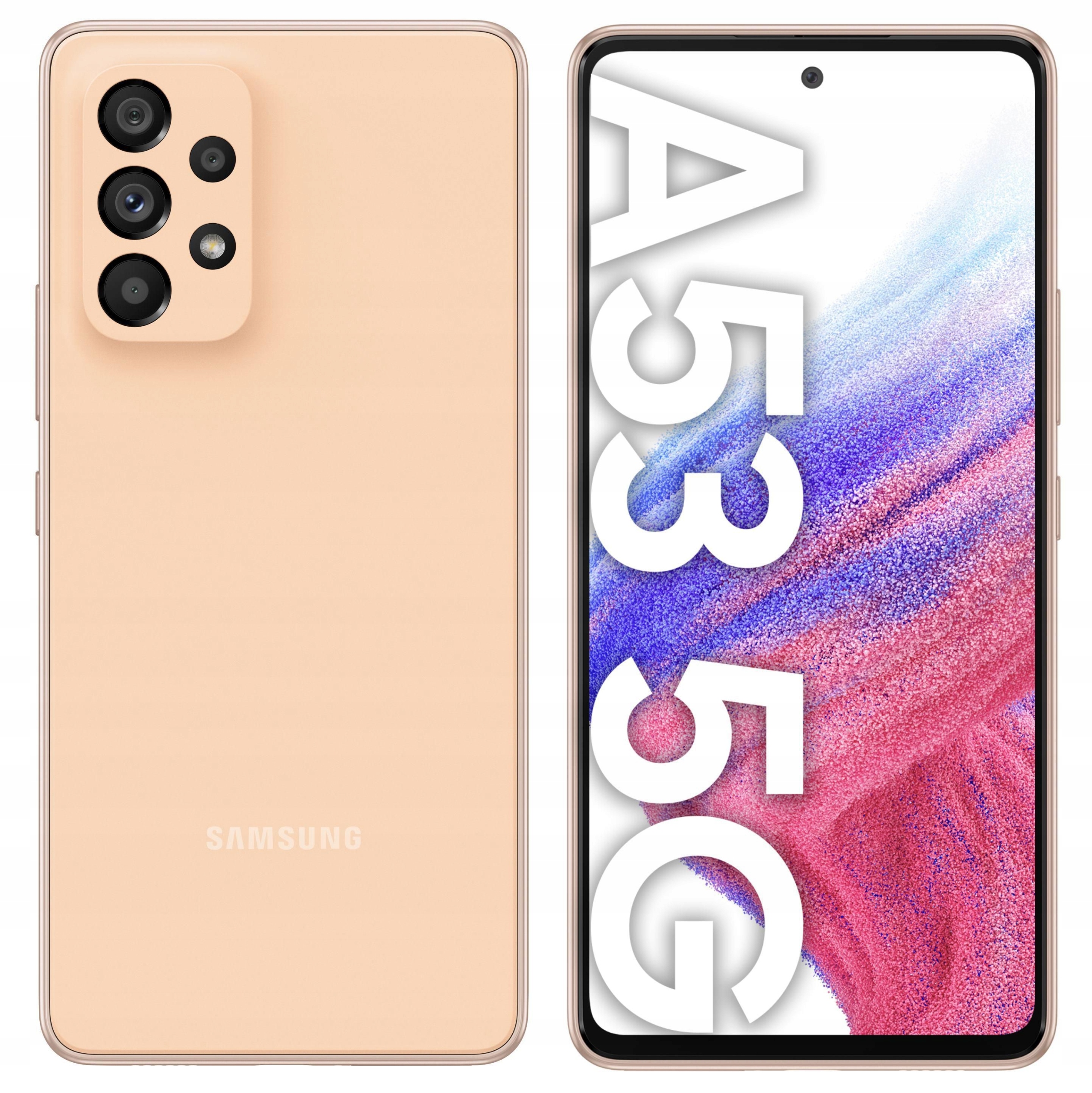 

Samsung Galaxy A53 5G 6/128GB Pomarańczowy A536B