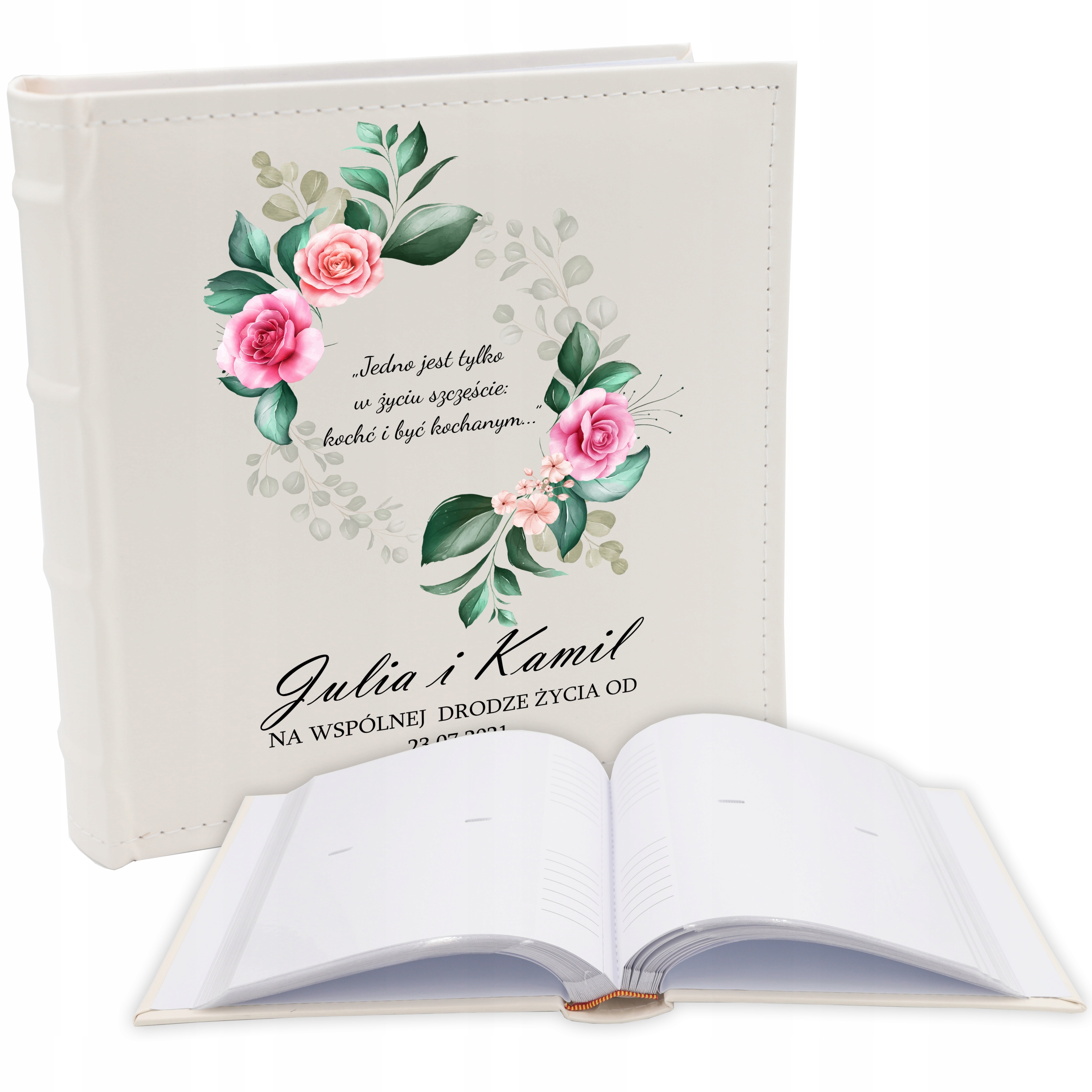 

Album Szyty na Zdjęcia Ślubne Pamiątka na Rocznicę