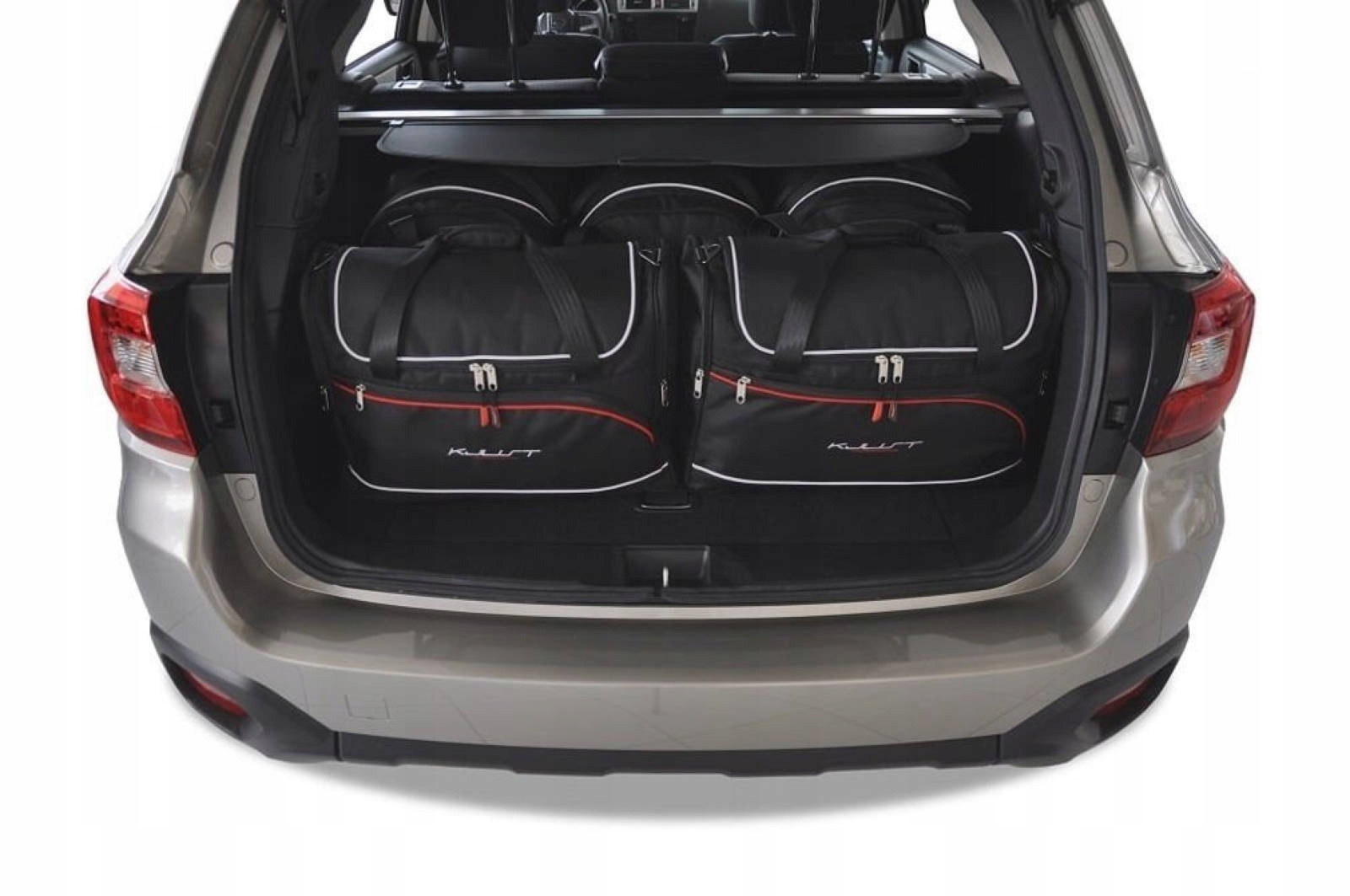 J&j Automotive Sada 5ks cestovných tašiek Aero pre Subaru Outback 2015+