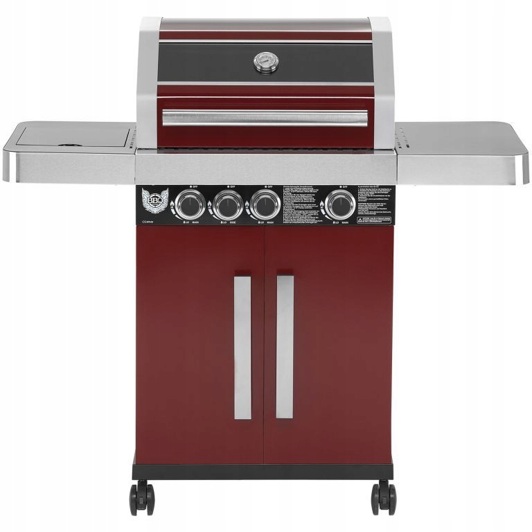 Grill gazowy Bbq Chief 6.0, czerwony