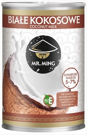 

Mleczko Kokosowe 5-7% Mr.ming 400ML
