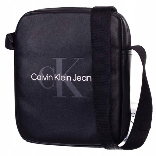 Calvin Klein Taška Kabelka Přes Rameno Monogram Soft REPORTER18 Černá