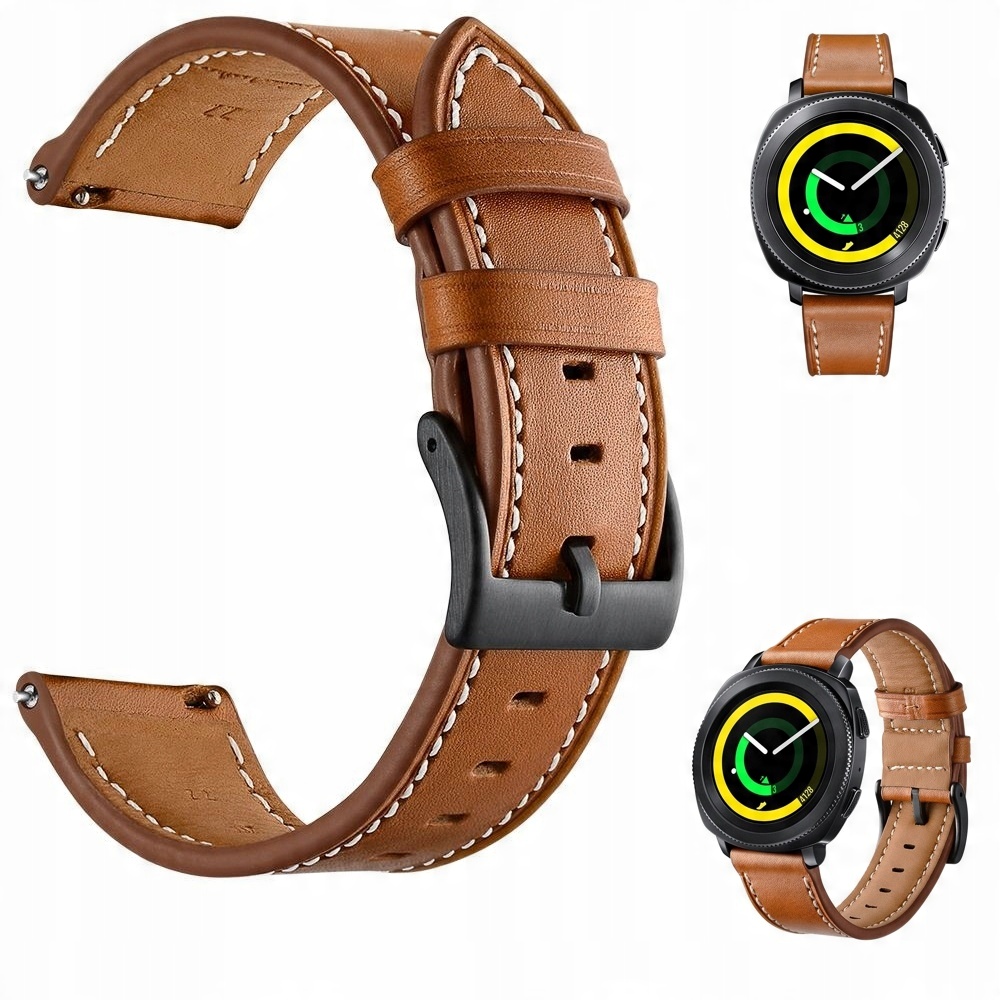 

Pasek Skórzany Do Samsung Galaxy Watch 46MM Skóra
