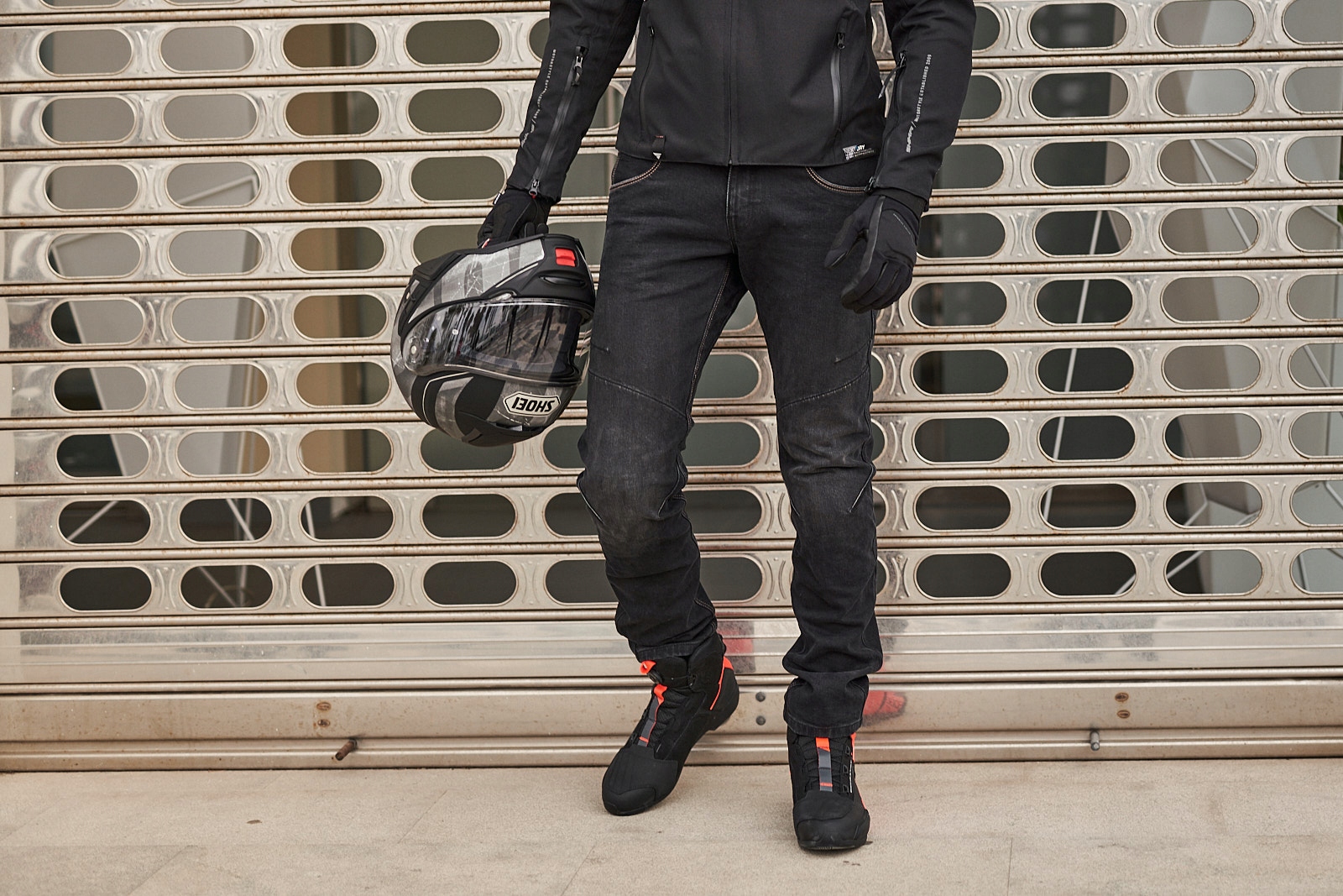 MĘSKIE SPODNIE JEANS SHIMA DEVON MEN BLACK r 38L Rodzaj Męskie