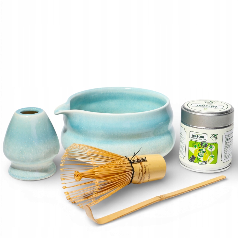 Levně Tradiční sada na vaření Matchy japonské ceremoniální 50g Zoi
