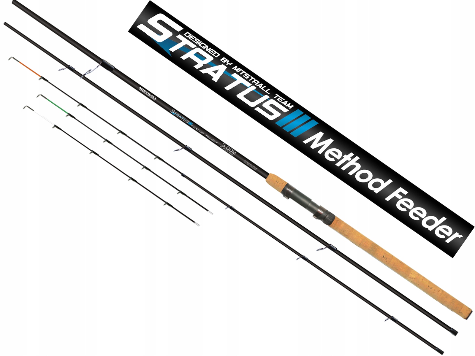 WĘDKA MISTRALL STRATUS METHOD FEEDER 3,30m /20-60g Moc wędki Medium