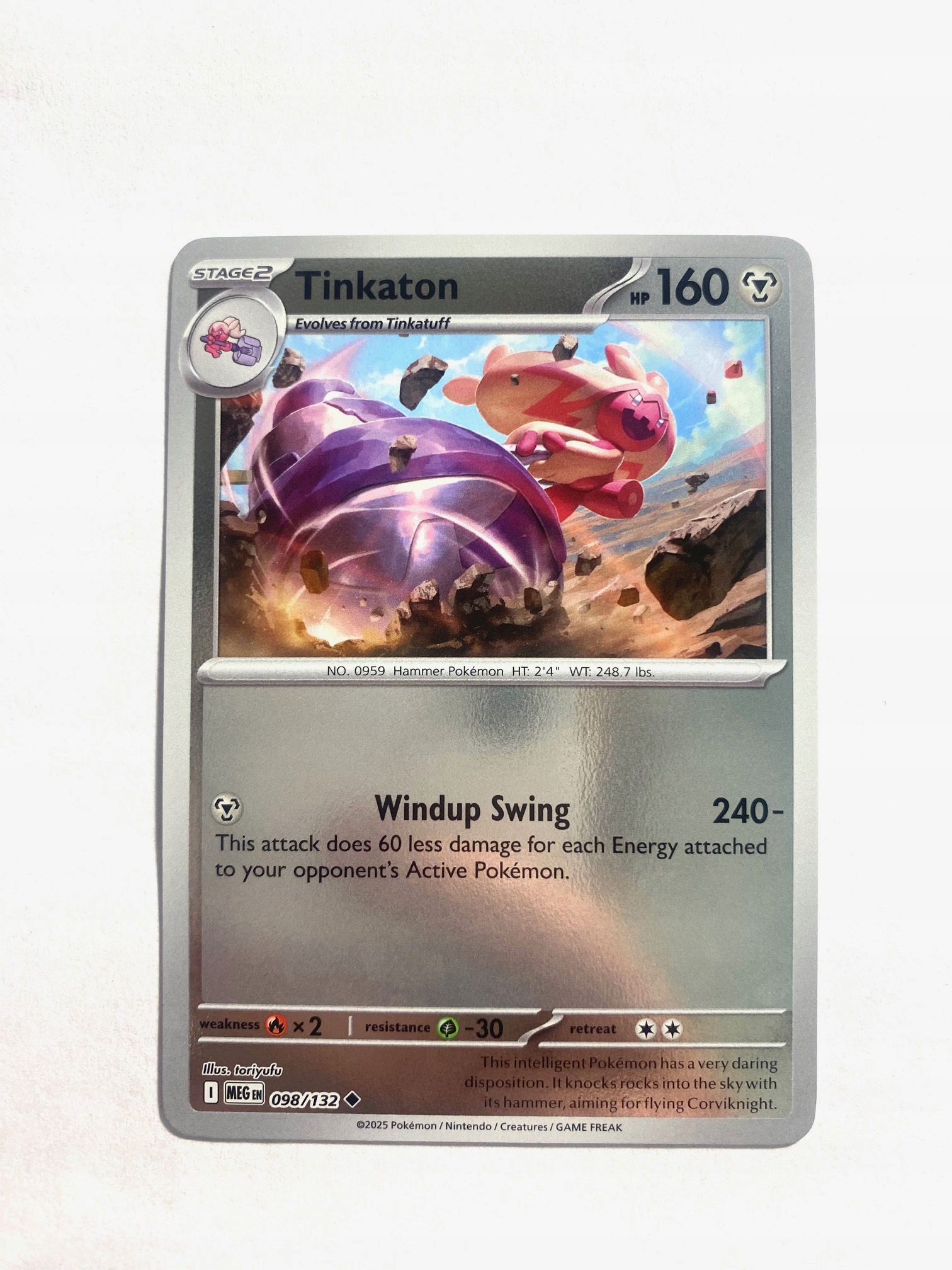 Evolution Reverse 098/132 Tinkaton