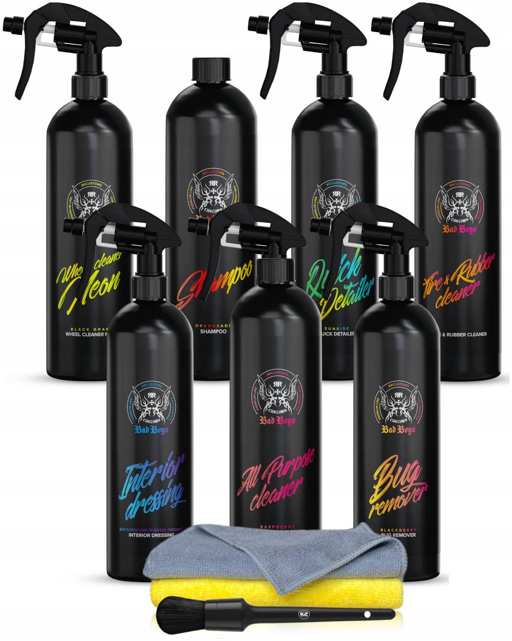 RR Customs RRC Bad Boys Mega Zestaw Kosmetyków Do Auta Detailing Prezent