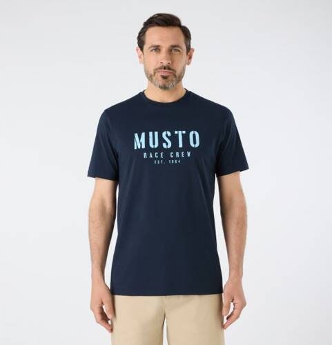 KOSZULKA MĘSKA MUSTO CLASSIC MUSTO SS TEE 85012 Rozmiar XL