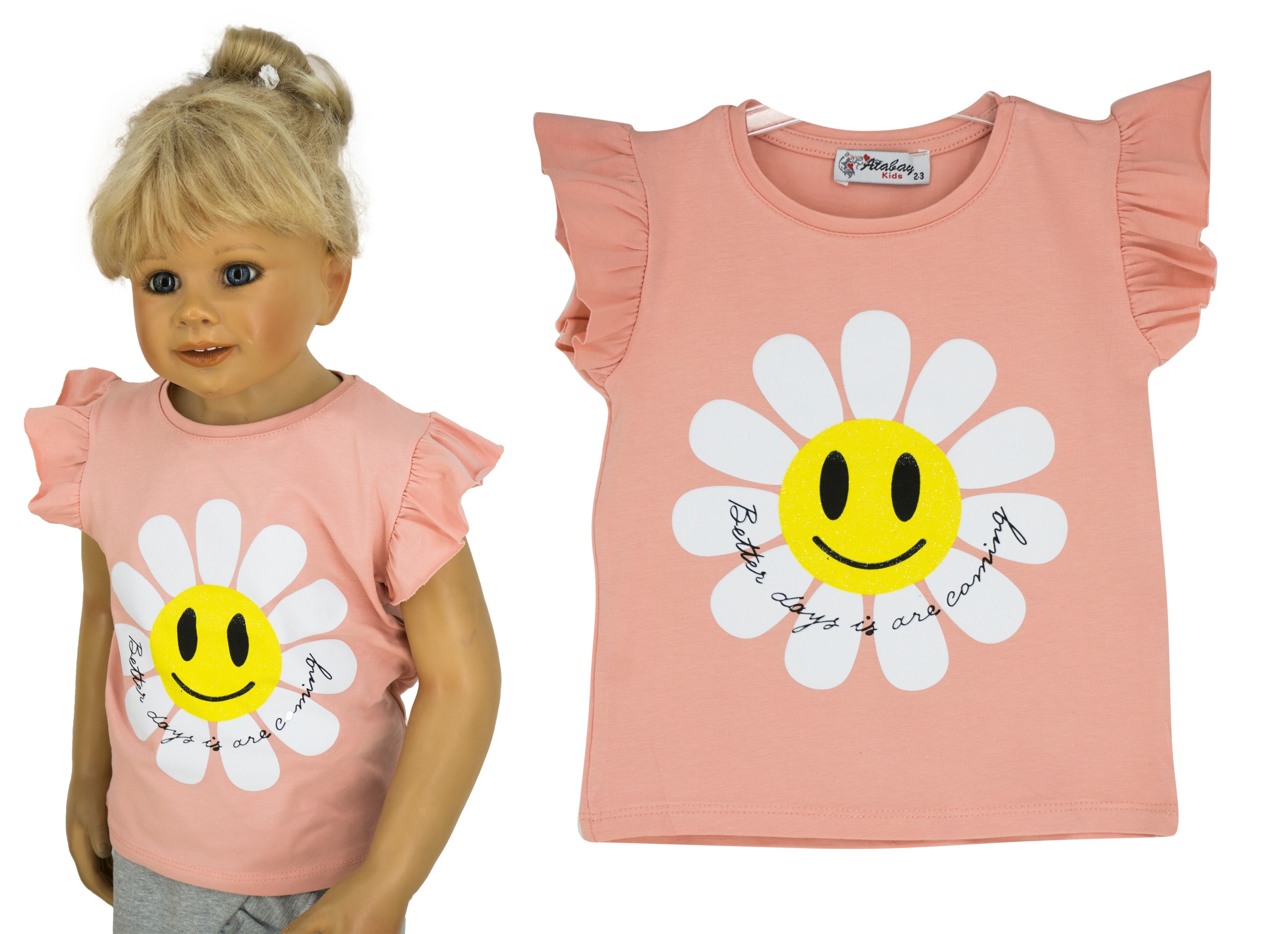 

M123 T-Shirt koszulka bluzka falbanka rozmiar 92