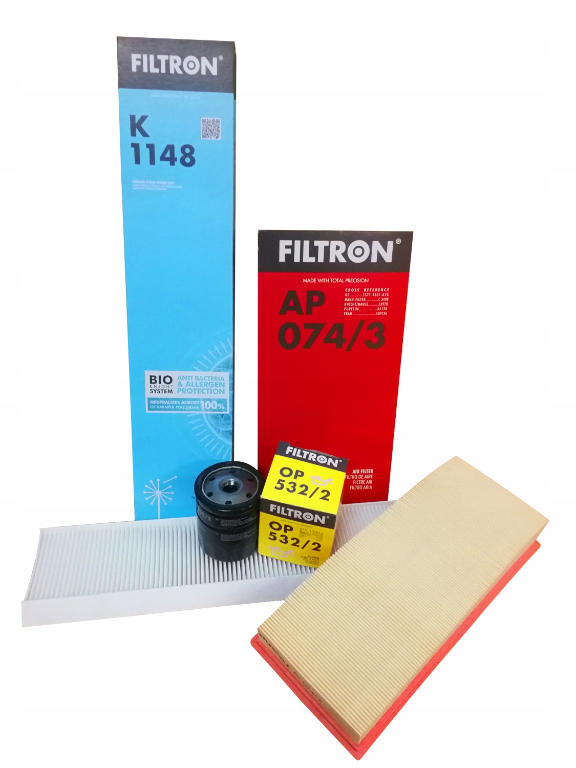 

Zestaw Filtrów do Ford Mondeo MK3 1.8 2.0 16V