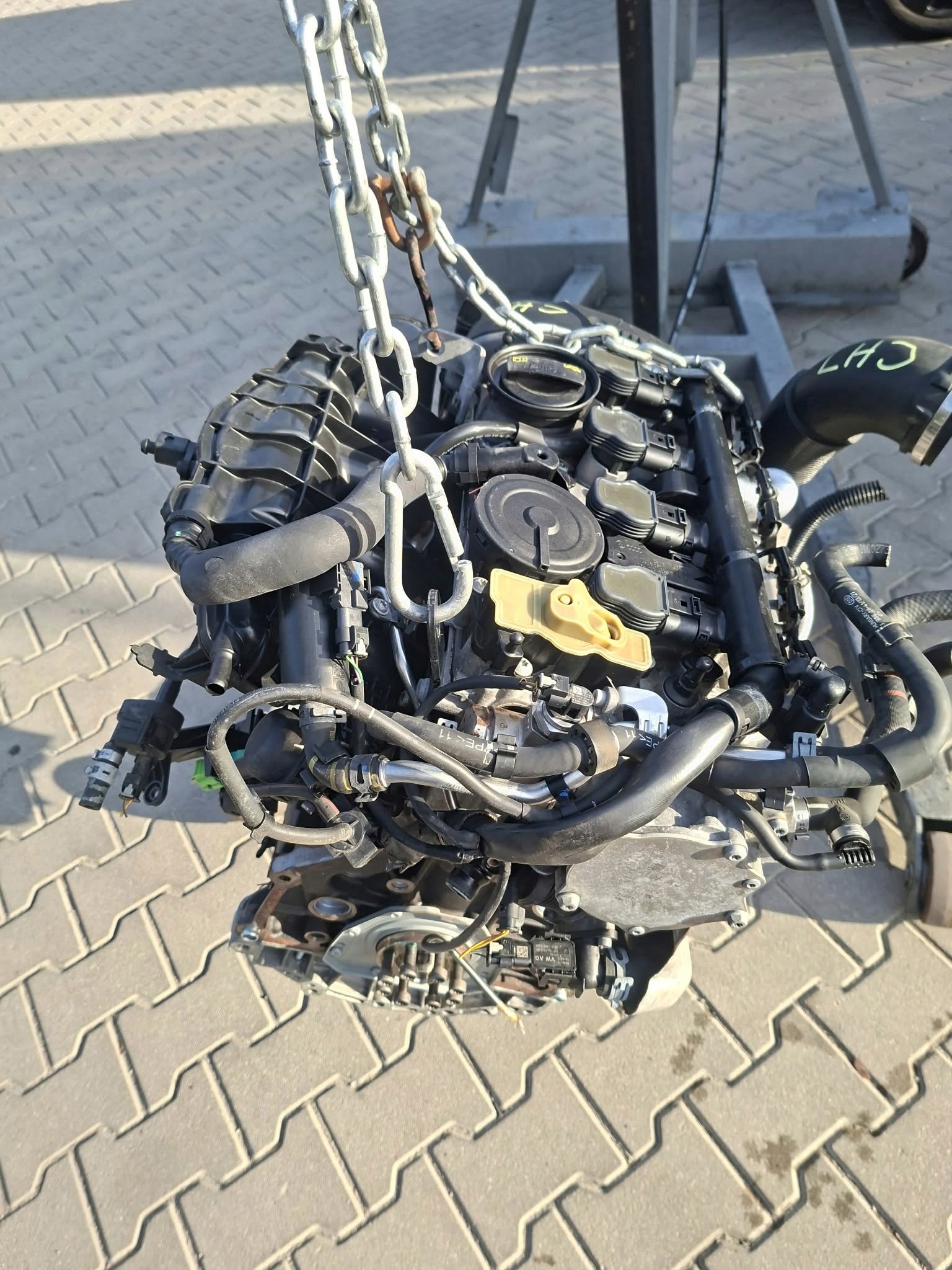 engine complete AUDI 2,0 TFSI 80TYS KM CHJ