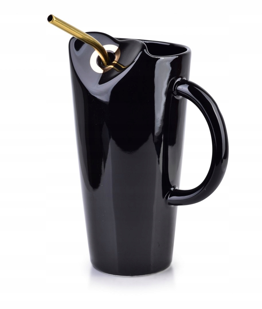 

kubek ze słomką Mondex Tracy czarny 480ml
