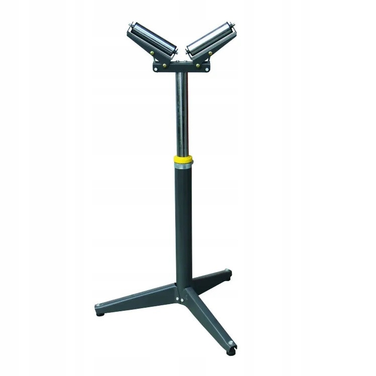 Stojak warsztatowy podpora kątowa rolka podajnik kobyłka 80kg 680-1140mm