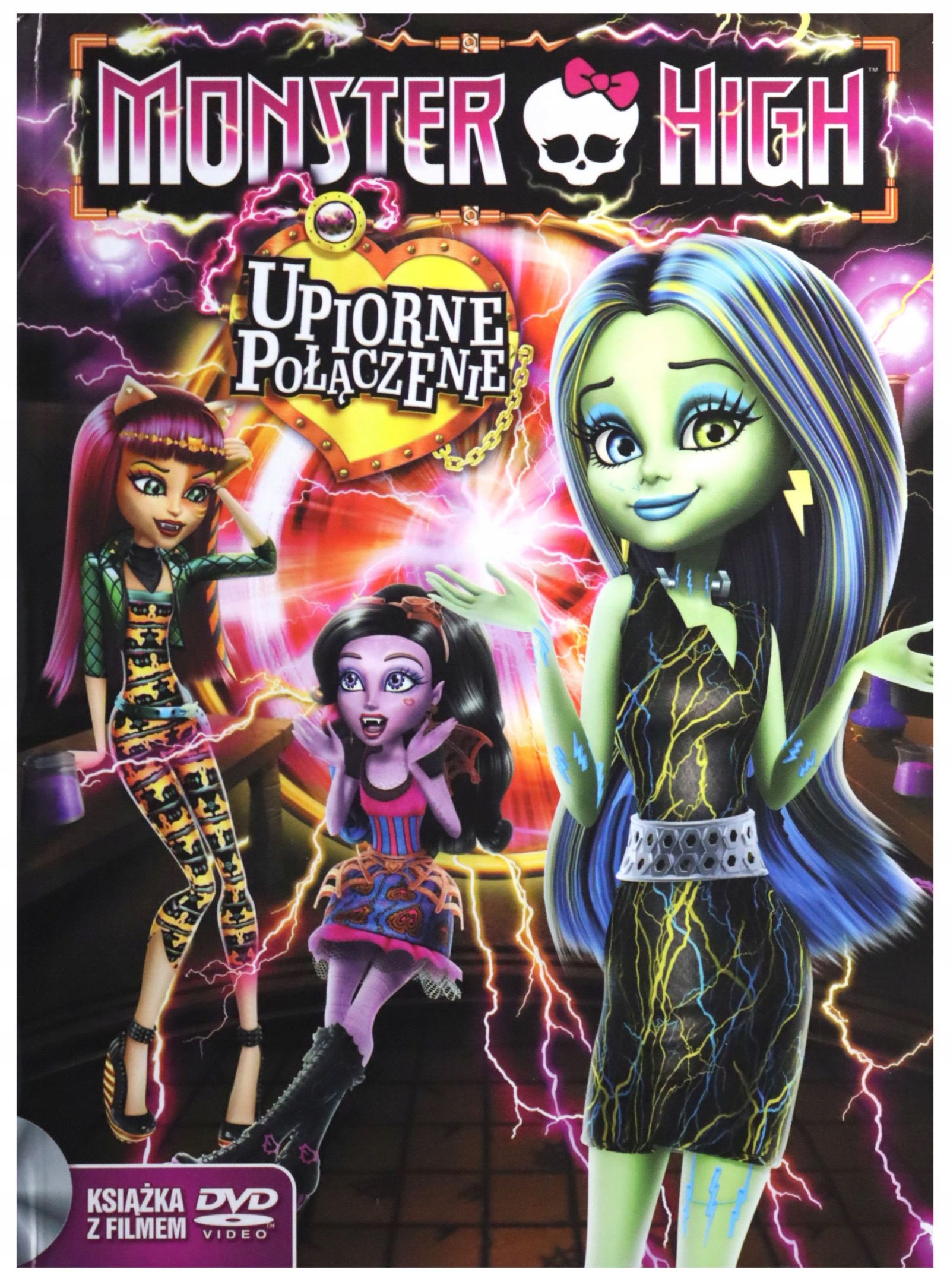 MONSTER HIGH: UPIORNE POŁĄCZENIE (BOOKLET) (DVD)