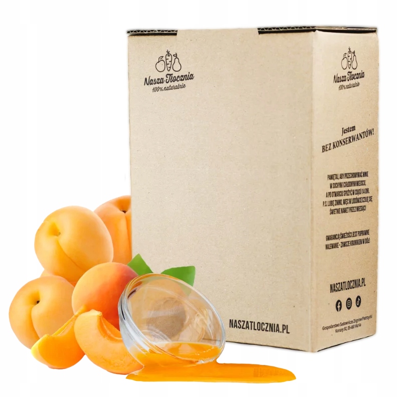 Meruňkové pyré 100% Premium Pyré Meruňka pyré zmrzlinové nápoje 3 kg