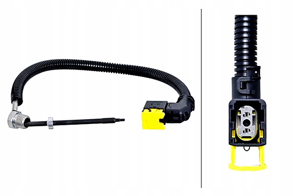 CZUJNIK TEMPERATURY SPALIN MERCEDES ACTROS MP4 MP5 07.11- HELLA Producent części Hella