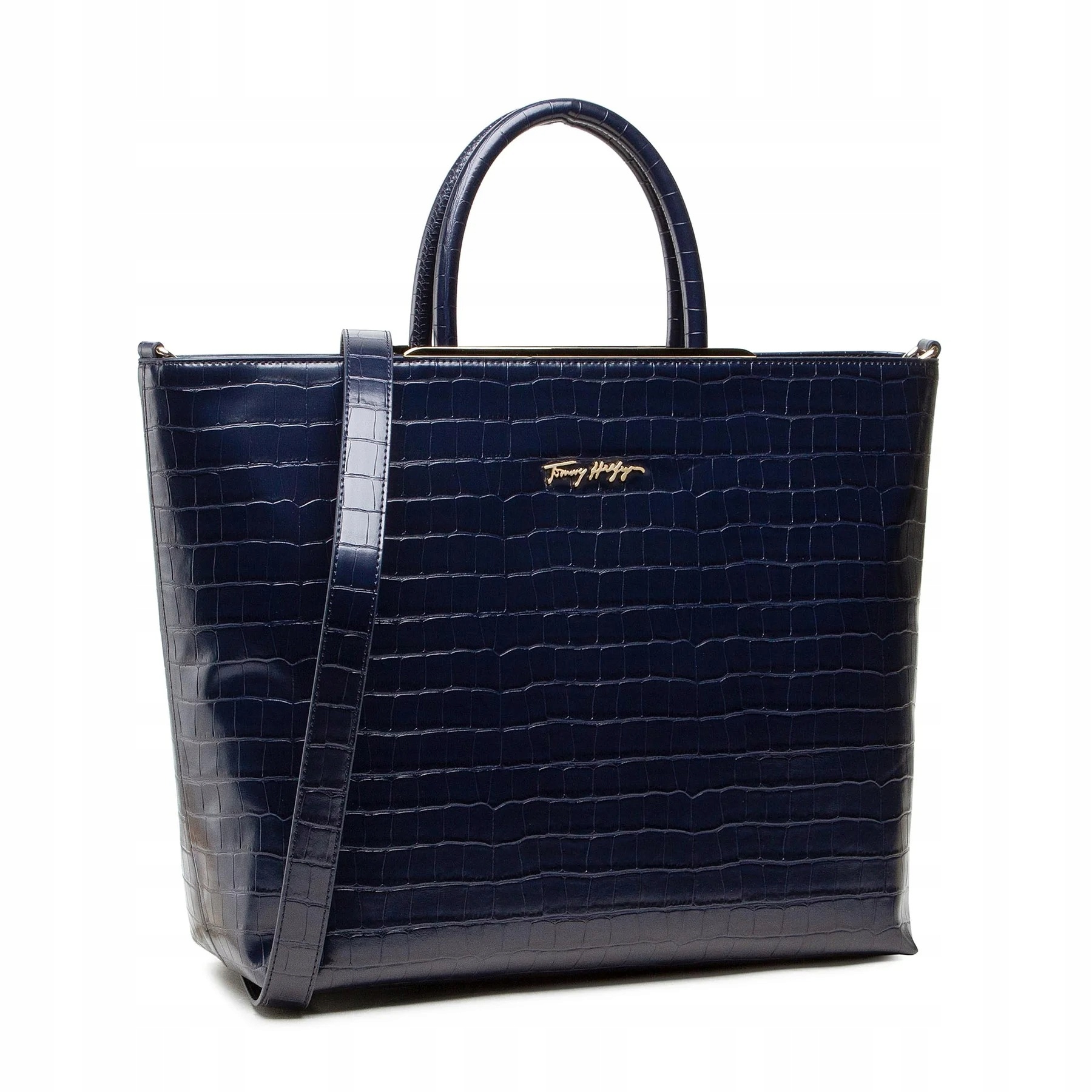 Kabelka Tommy Hilfiger Modern Tote Croc AW0AW11187 dárek