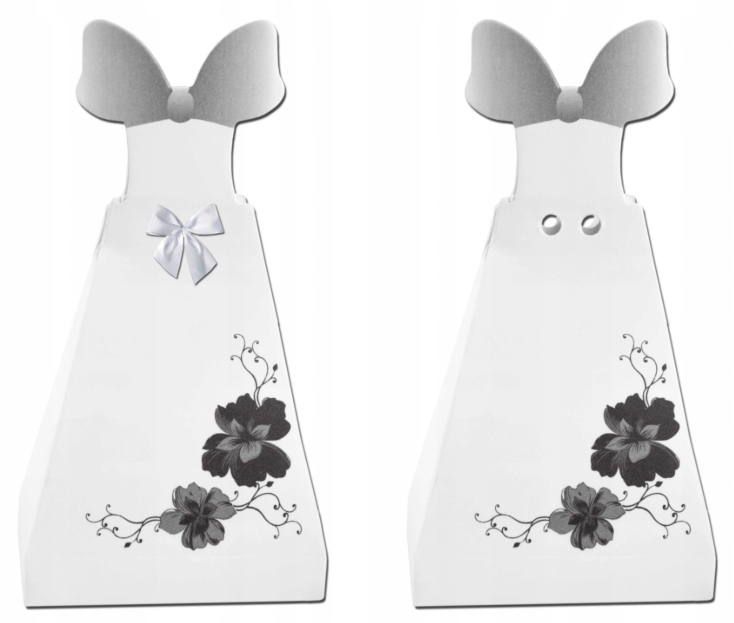 

Pudełko na upominki podziękowania dla gości