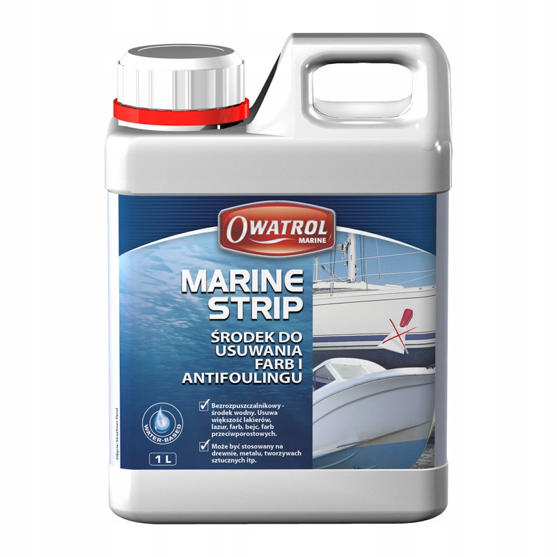 Środek Do Usuwania Farby Lakieru Antyporostu Marine Strip Owatrol 1L