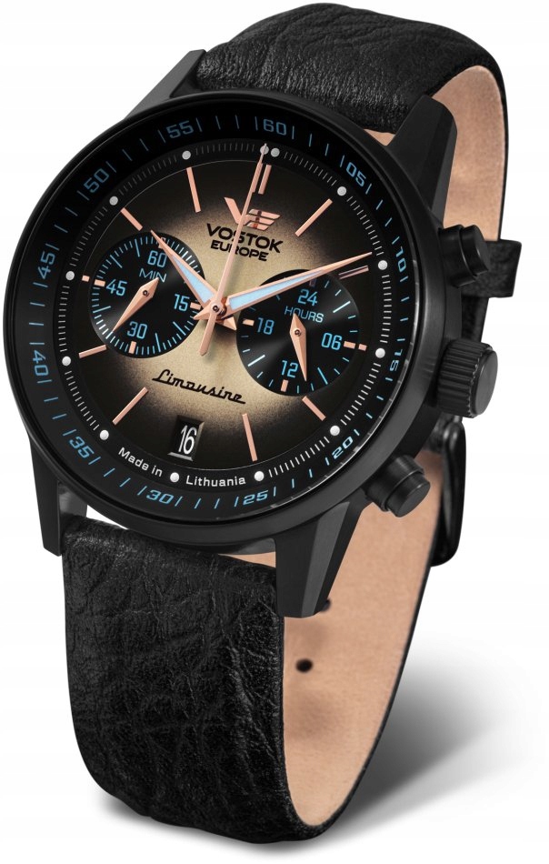 Pánské hodinky Vostok Europe VK64-560C691 černé klasické
