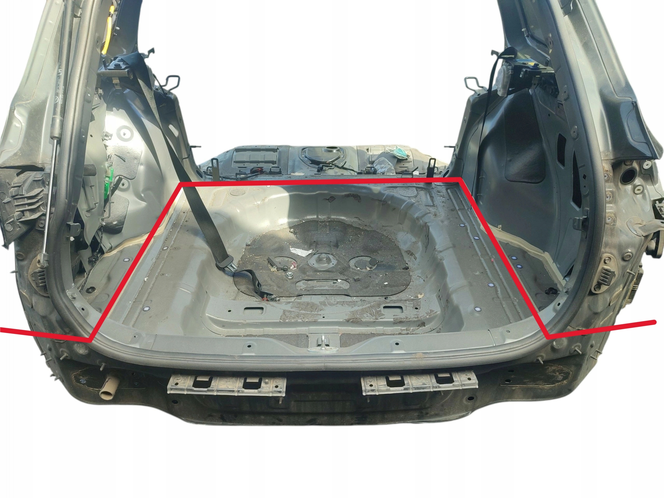 rear panel sump KIA CEED III KOMBI LIFT LAK: H8 (21-25)