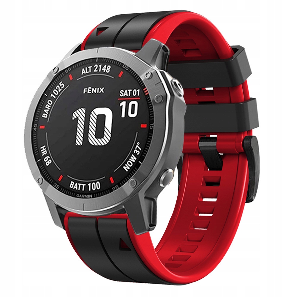 PASEK SILIKONOWY QUICKFIT DO GARMIN FENIX 5 5 PLUS 6 6 PRO 7 7 SOLAR Producent nieznany producent