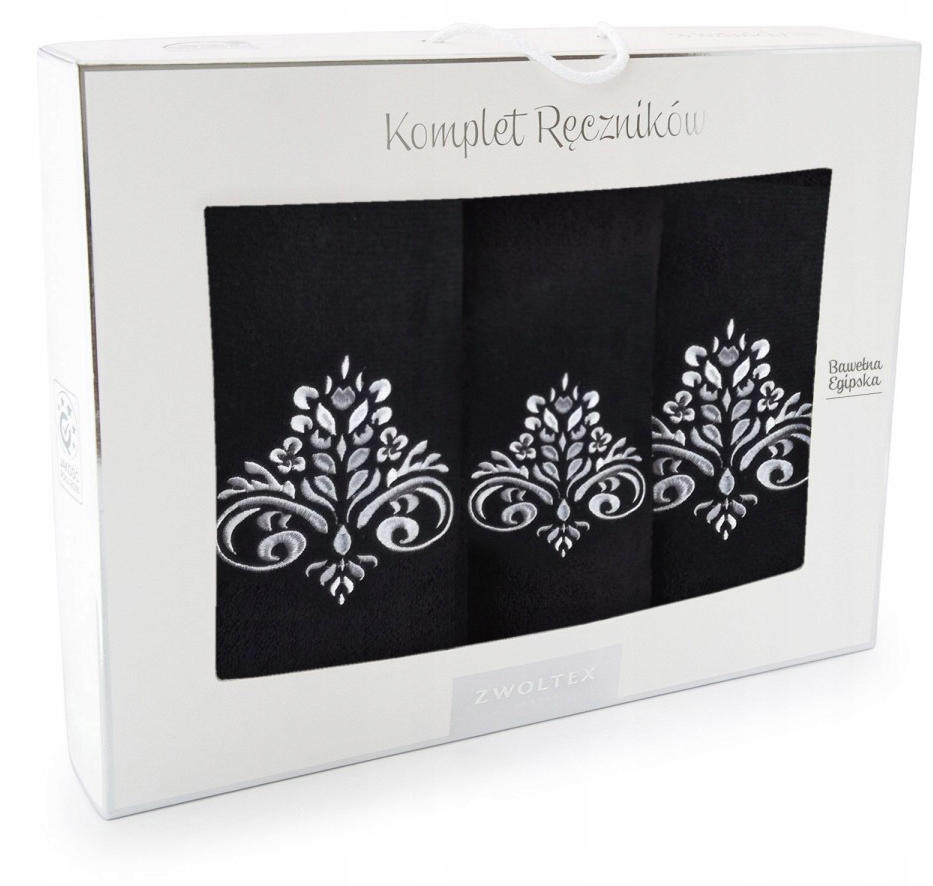 ZWOLTEX komplet ręczników 3 SZT. BAWEŁNA EGIPSKA