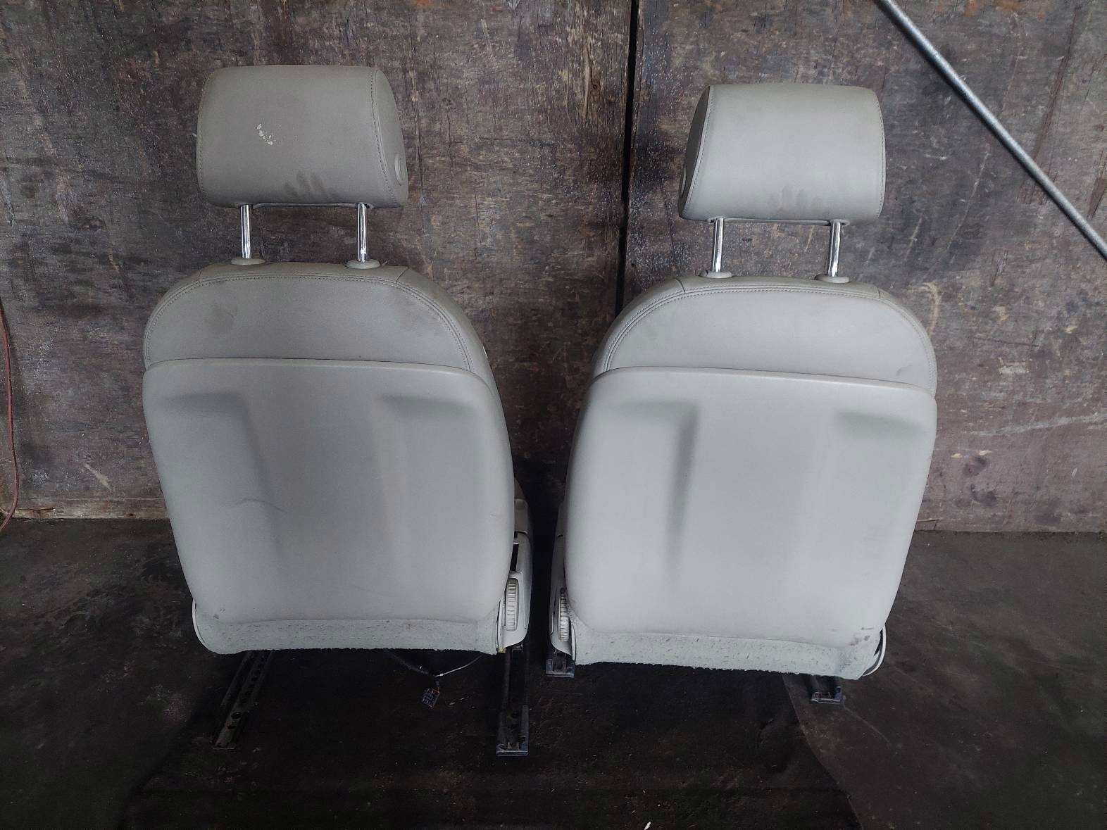 seats KOMPLET left right seat rear part + side AUDI A6 C6