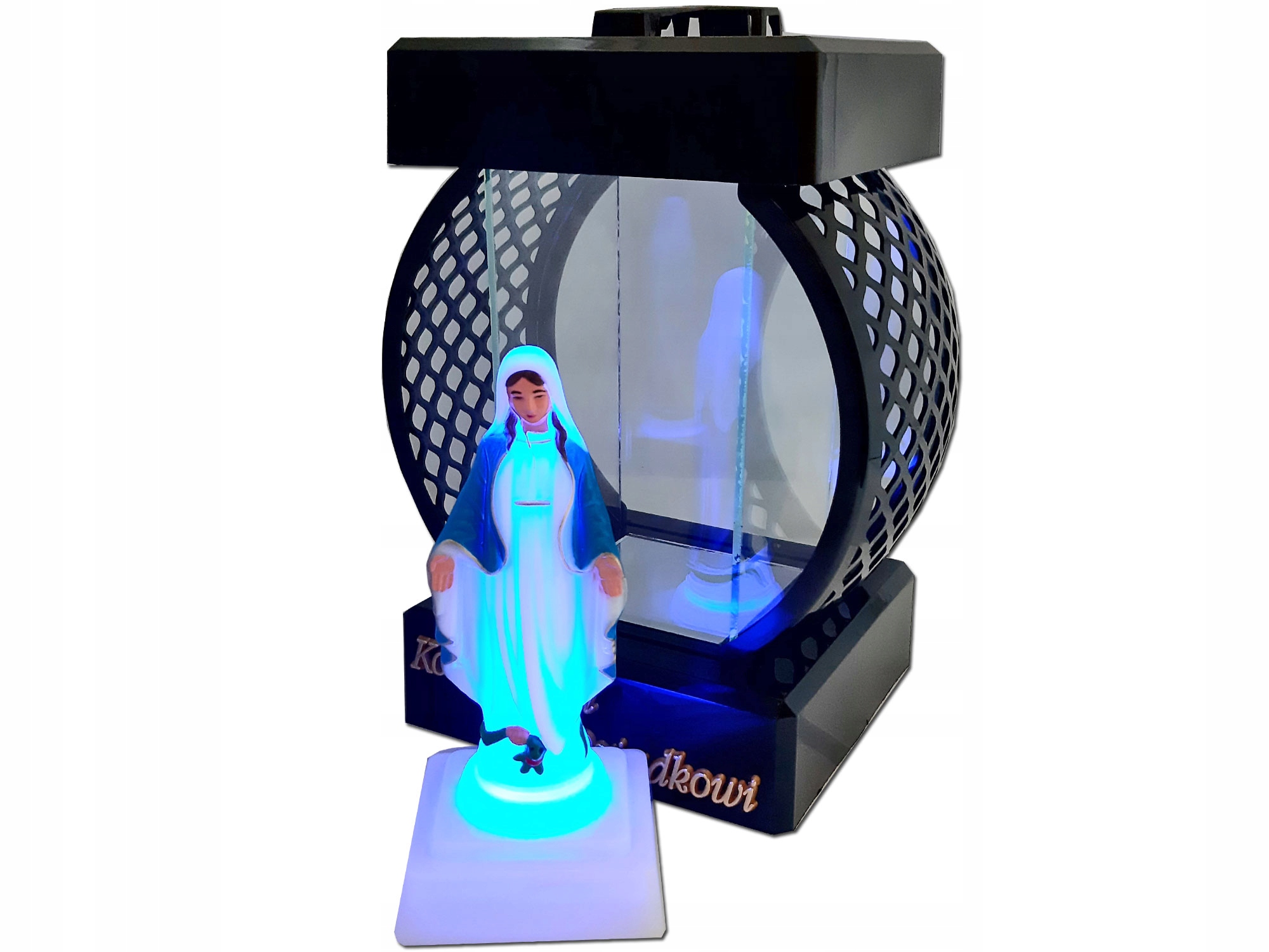 DZIADEK DZIADKOWI ZNICZ KOŁO RTN GŁADKI CZARN+FIGURKA LED EAN (GTIN) 0642613689939