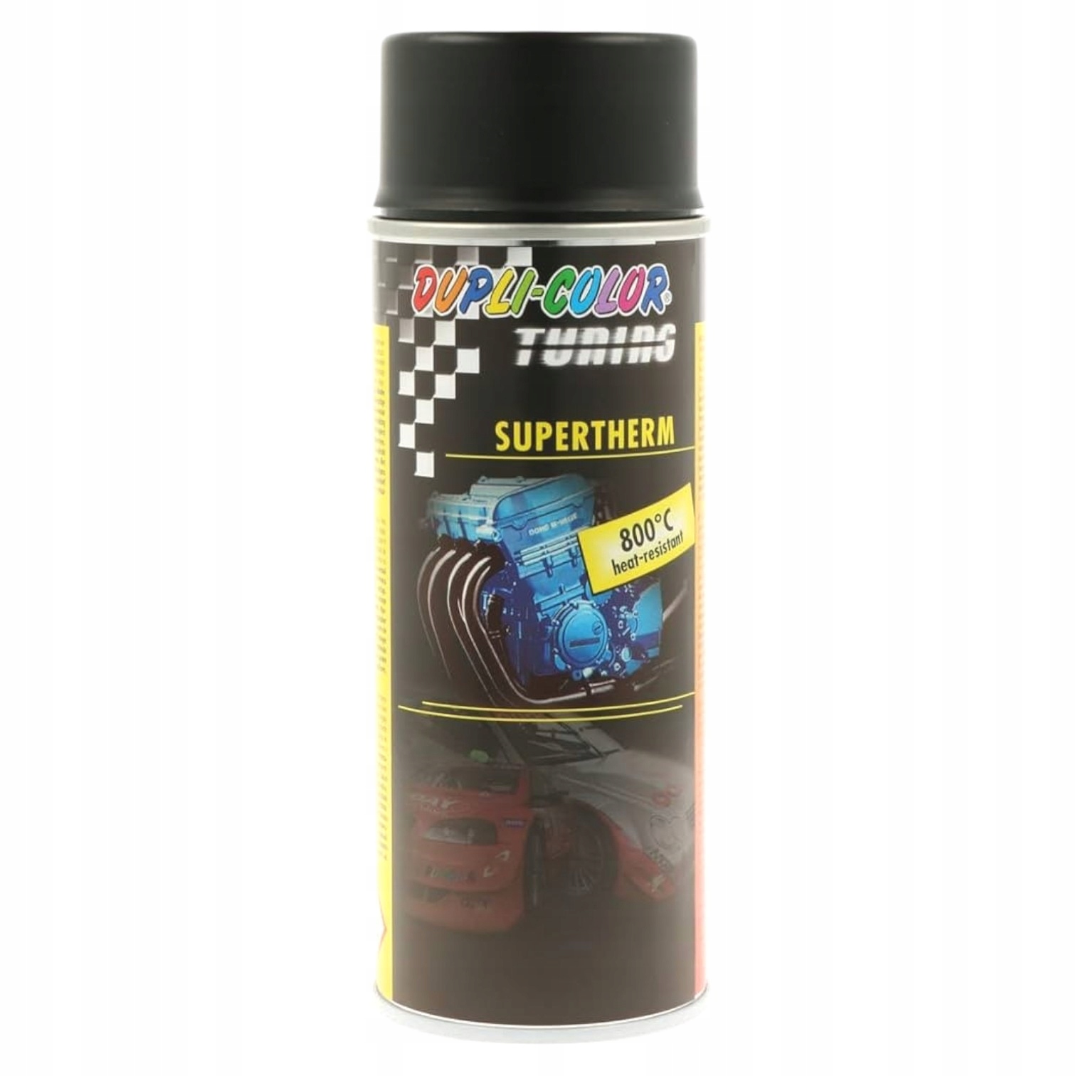 Dupli Color Lakier Żaroodporny Czarny Mat 800°C Spray 400ML