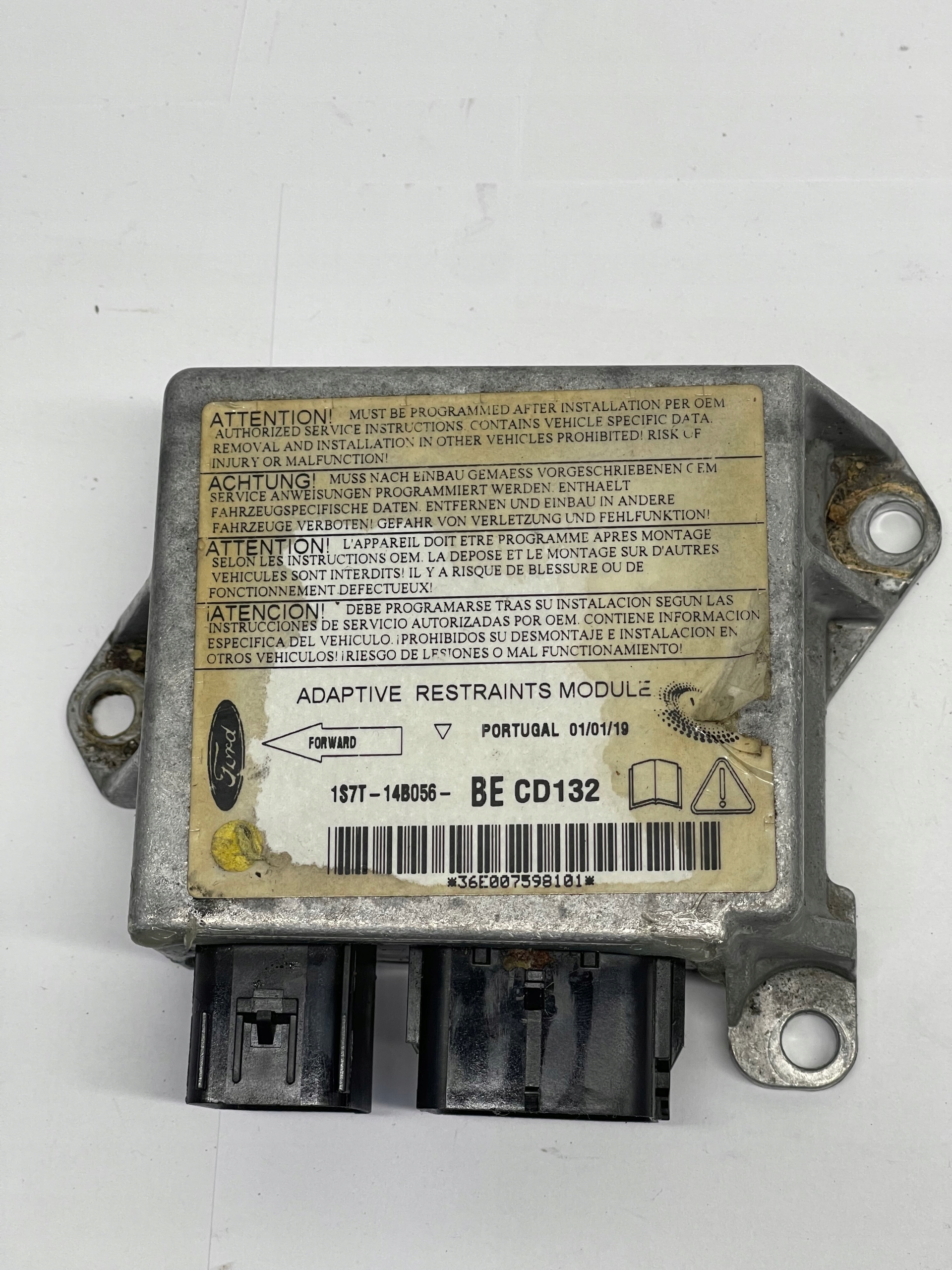 Module SENSOR AIR BAG FORD MONDEO MK3 1S7T14B056BE