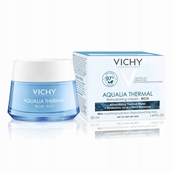Vichy Aqualia Thermal Legere Bogaty Krem Nawilżający 50 ml