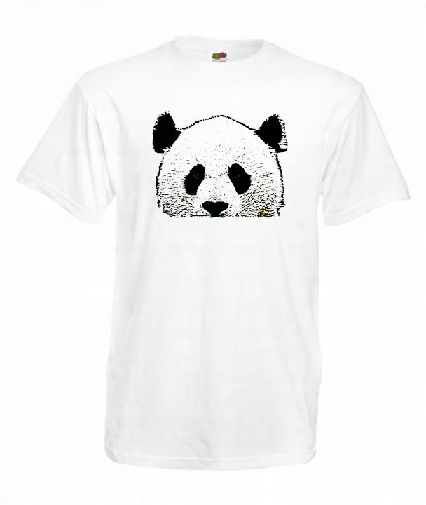 

M Koszulka Męska Panda Miś Misie Bądź Sobą Wzór
