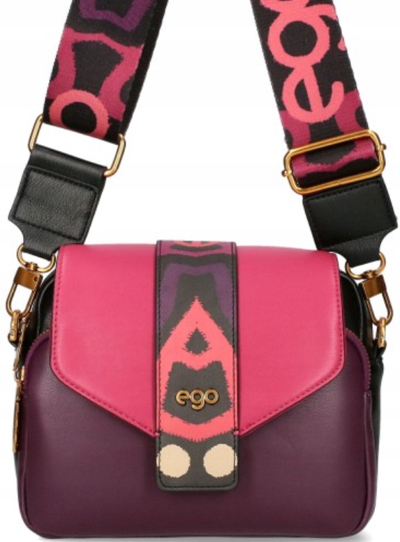 D52 Ego kabelka přes rameno eko kůže vícebarevná