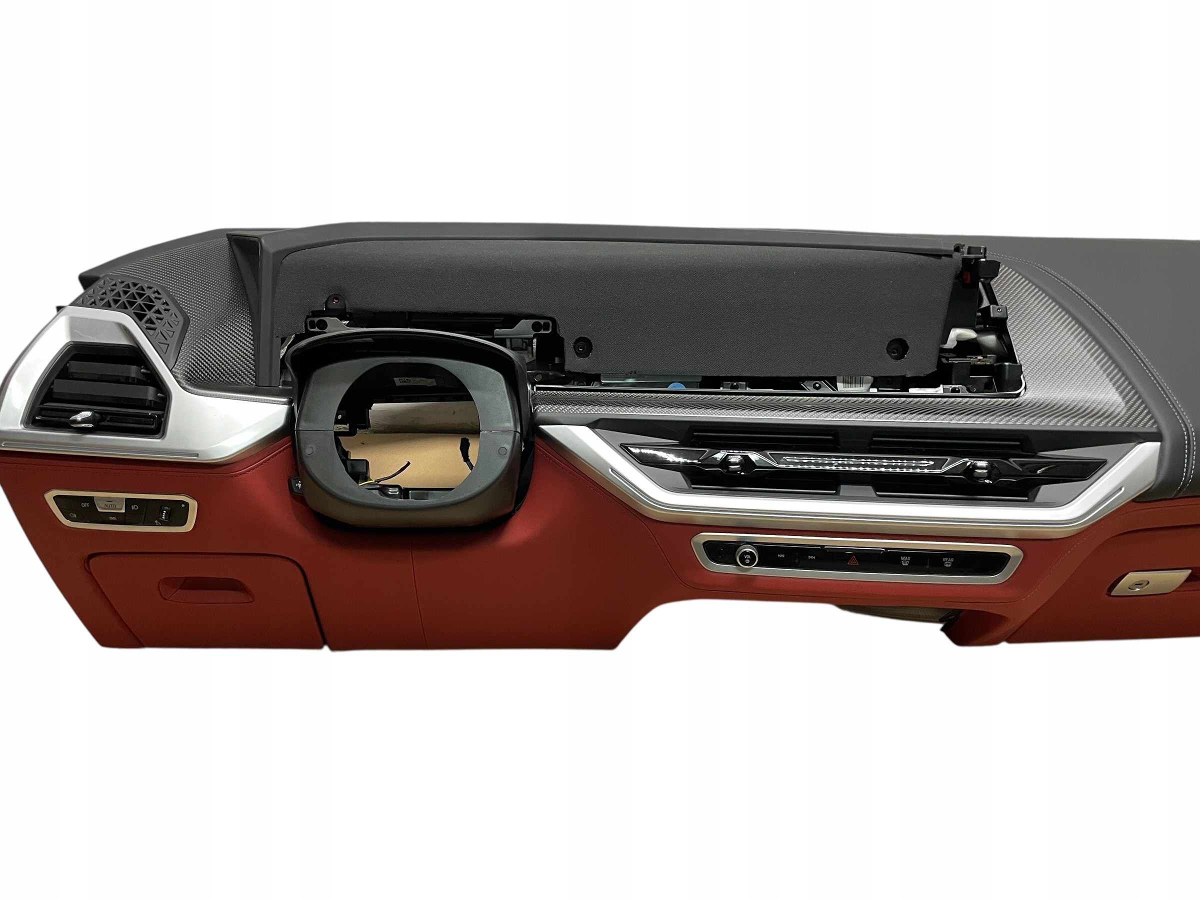 console dashboard leather + grey NIC HEAD UP BMW XM G09 original DEMONTAZ