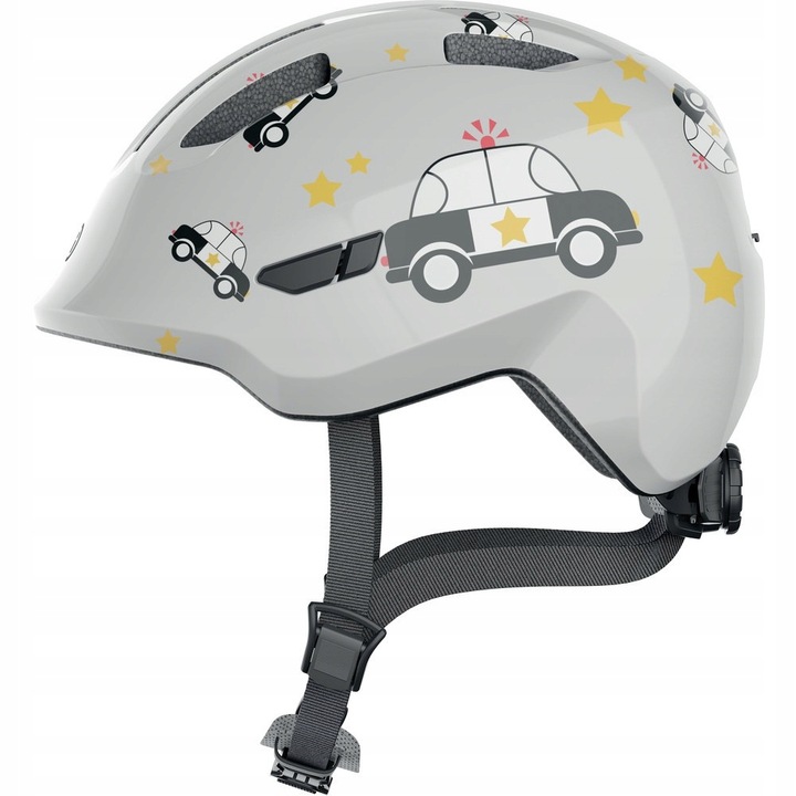 Dětská cyklistická helma Abus Smiley 3.0 Grey Police S 45-50cm