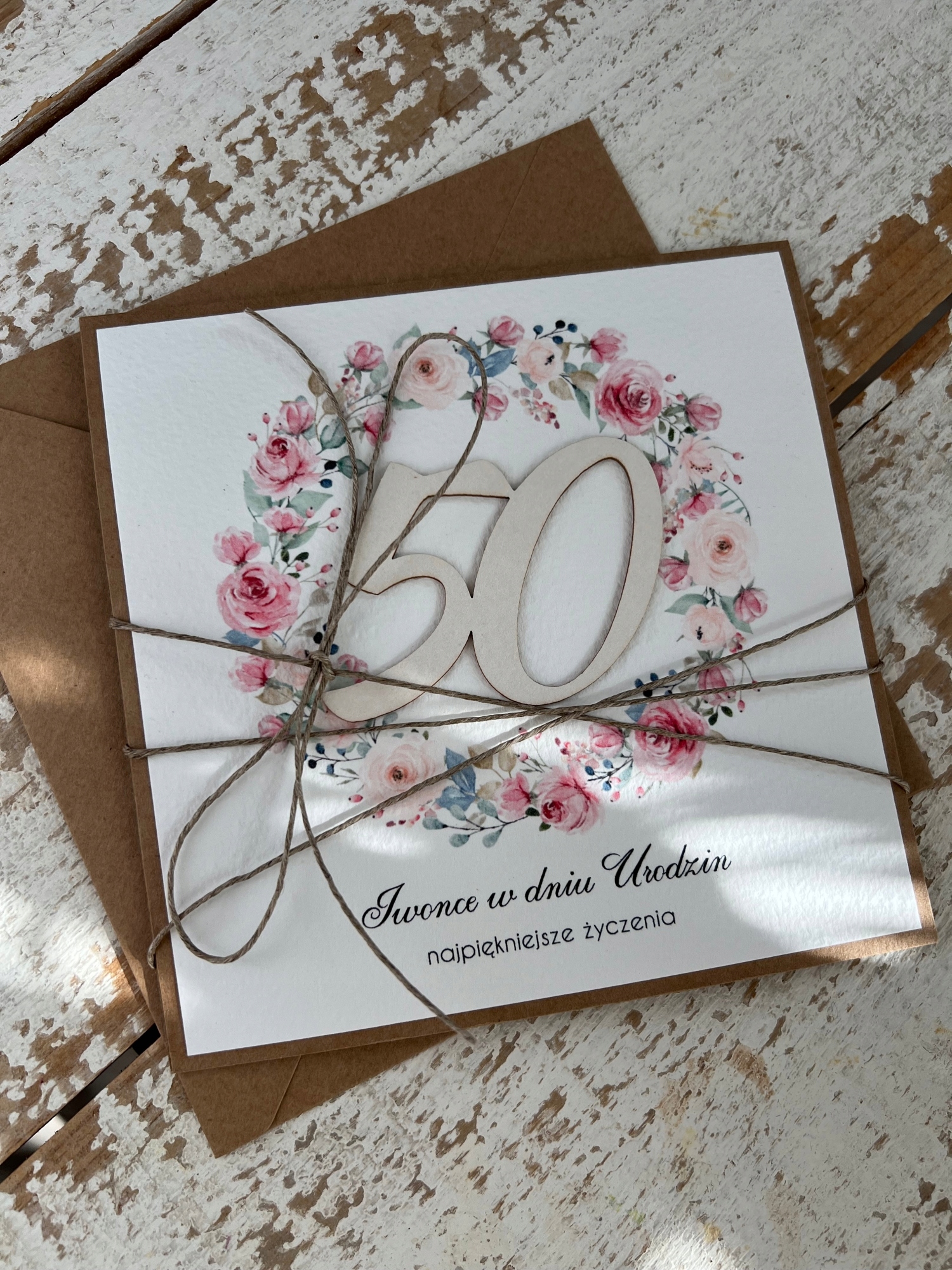 Pohlednice, dárek k padesátce, 50. narozeniny