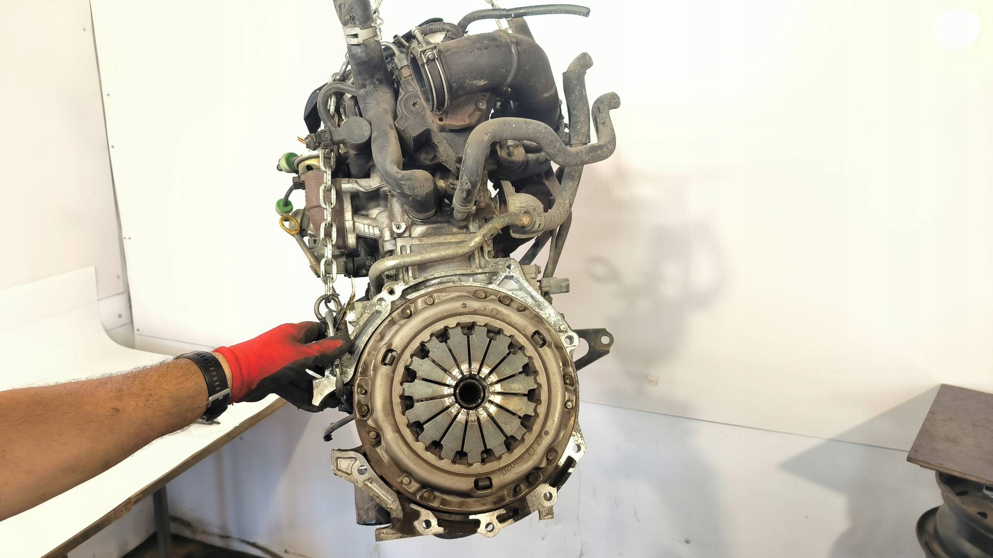 engine complete 1ND-P52A 1.4 D4D 75KM TOYOTA YARIS and