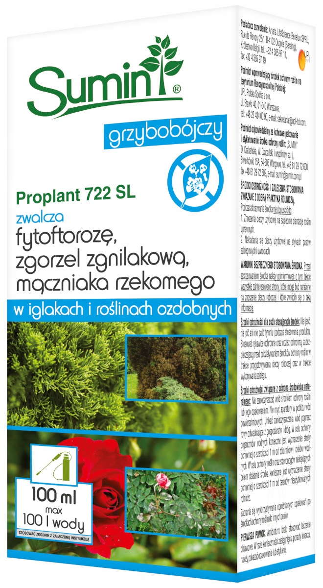 

Sumin Proplant 722 Sl grzybobójczy iglaki 100 ml